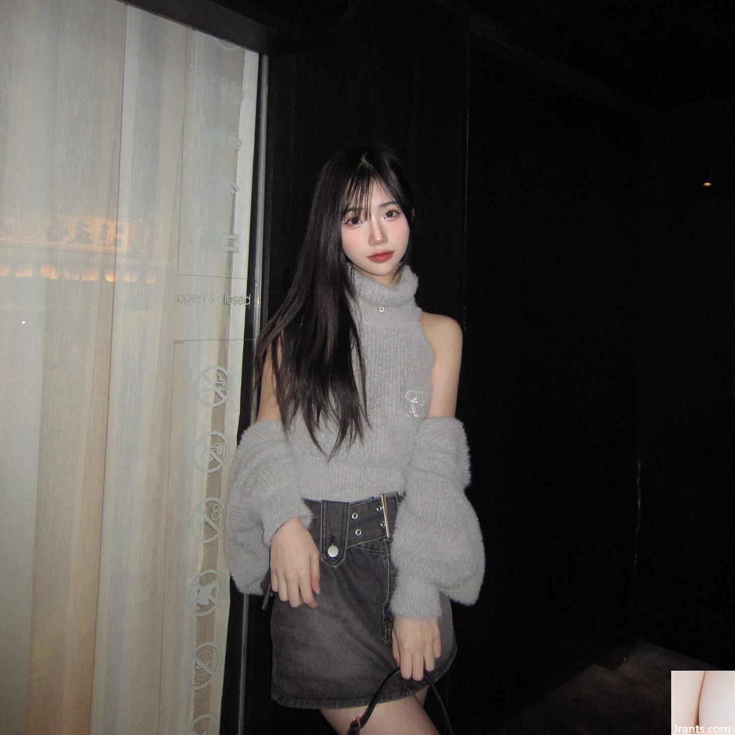 Đường cong quyến rũ “Xiaoxuan” đôi mắt to quyến rũ siêu quyến rũ (10p) - Ảnh 9