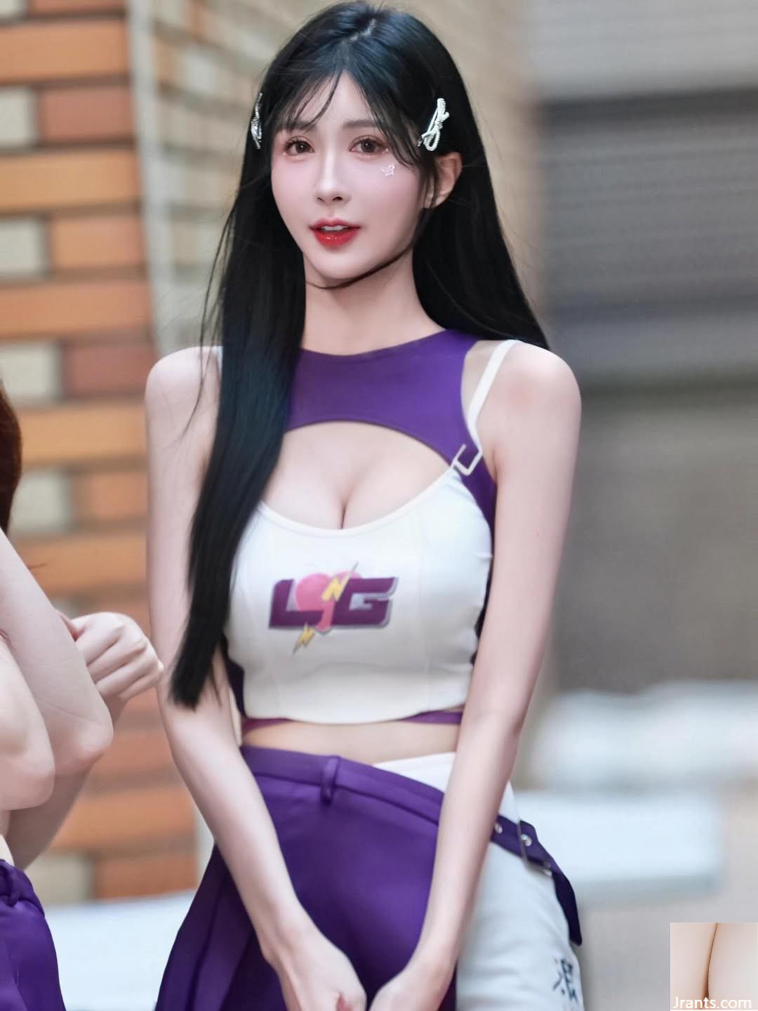 Nữ thần vú xinh đẹp “Snow t Huo Gu BA Guan Song N Arc rất quyến rũ và hoàn hảo đến không khoa học (10p) - Ảnh 5