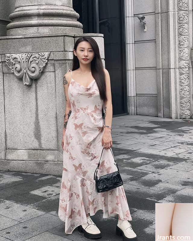 “Lina Xiangning” chu vi trên hỗn loạn và vòng eo bó sát quá gợi cảm (10p) - Ảnh 5