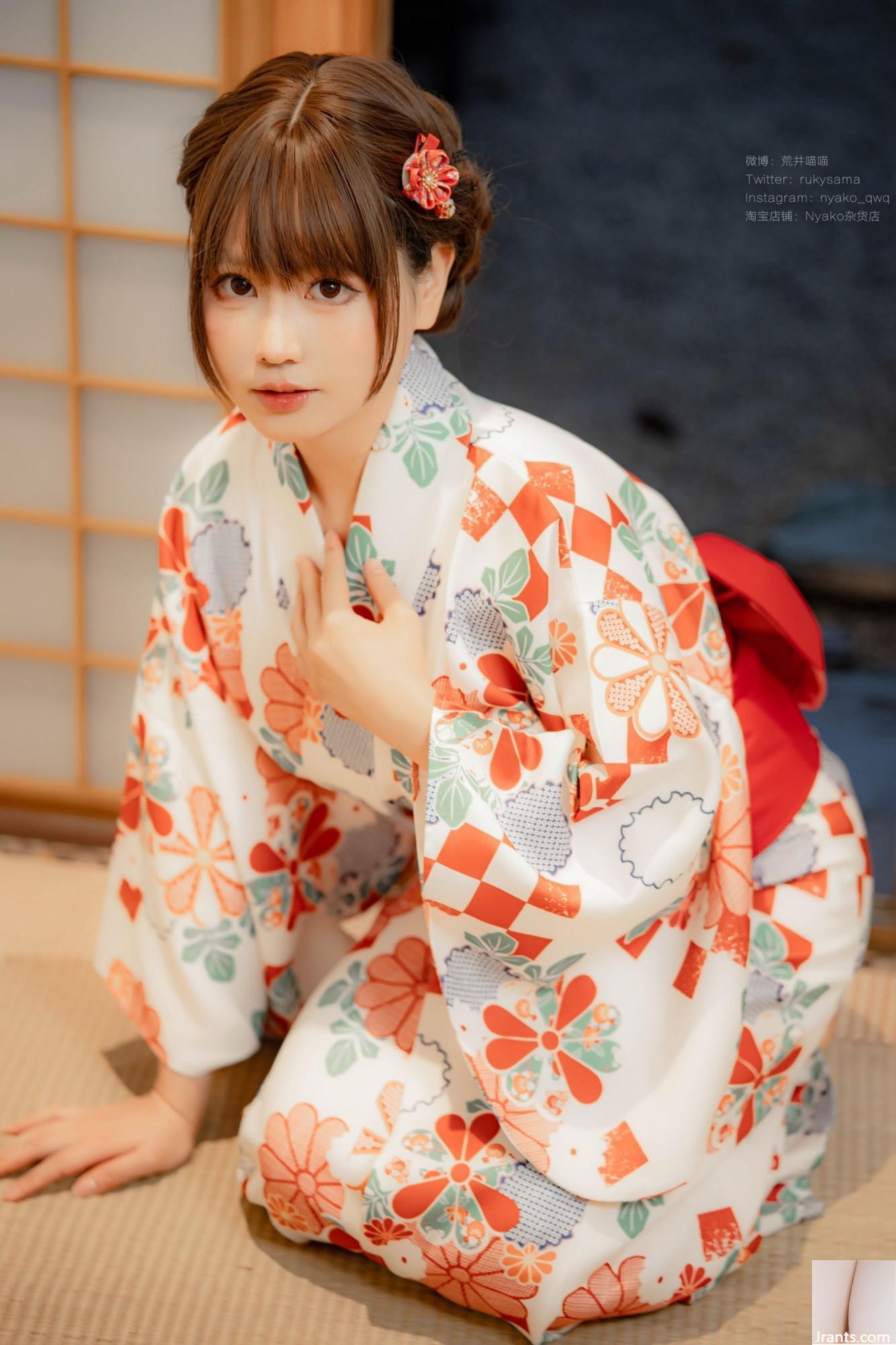 Cô gái dễ thương Nyako Meow – Hefeng Lanman Yukata (86p) - Ảnh 4