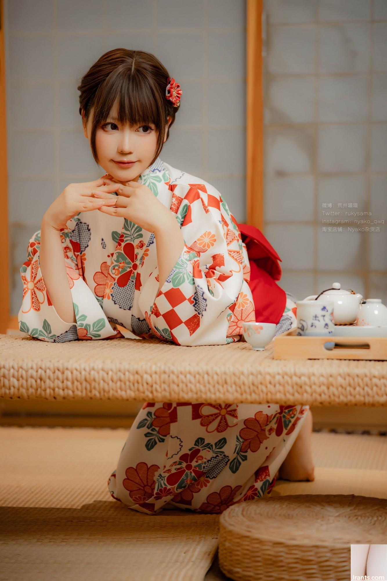 Cô gái dễ thương Nyako Meow – Hefeng Lanman Yukata (86p) - Ảnh 9