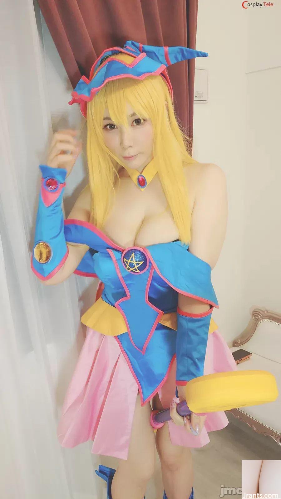 Okada Yui Cosplay Dark Magician Girl-Yu-Gi-Oh (153p) - Ảnh 17