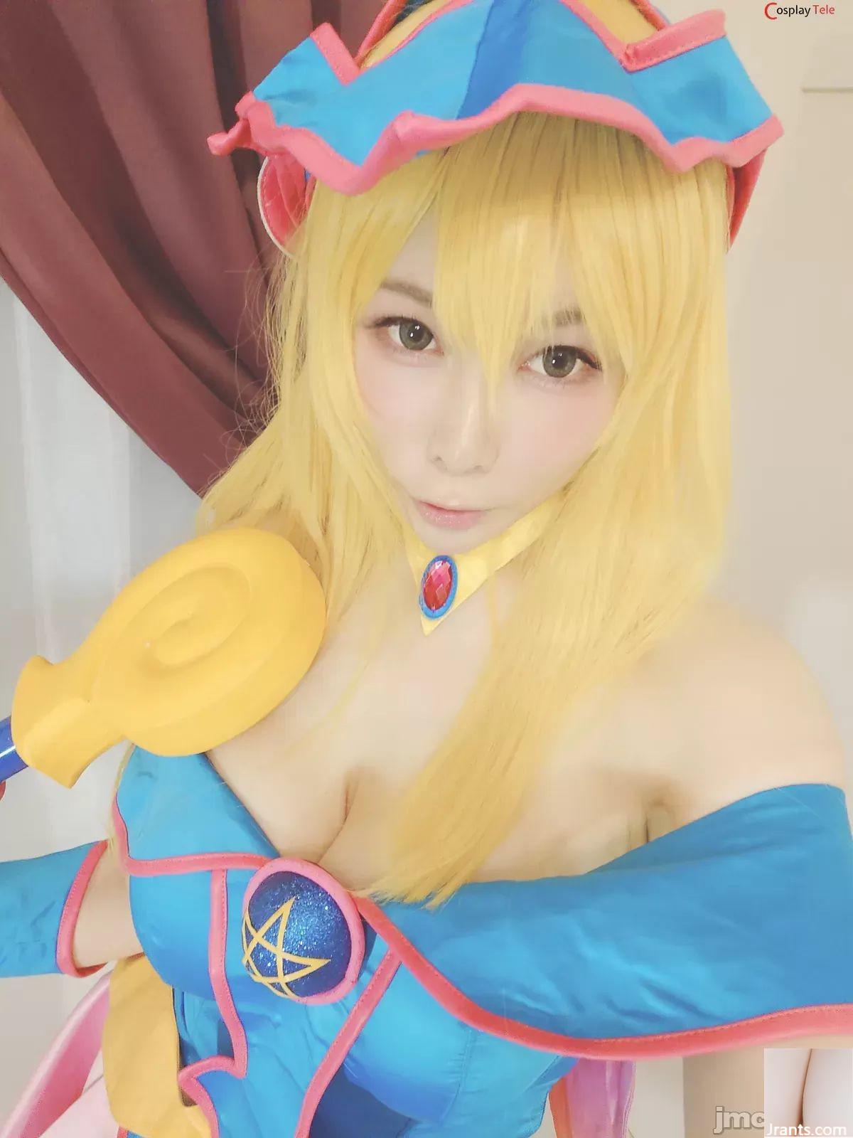 Okada Yui Cosplay Dark Magician Girl-Yu-Gi-Oh (153p) - Ảnh 2