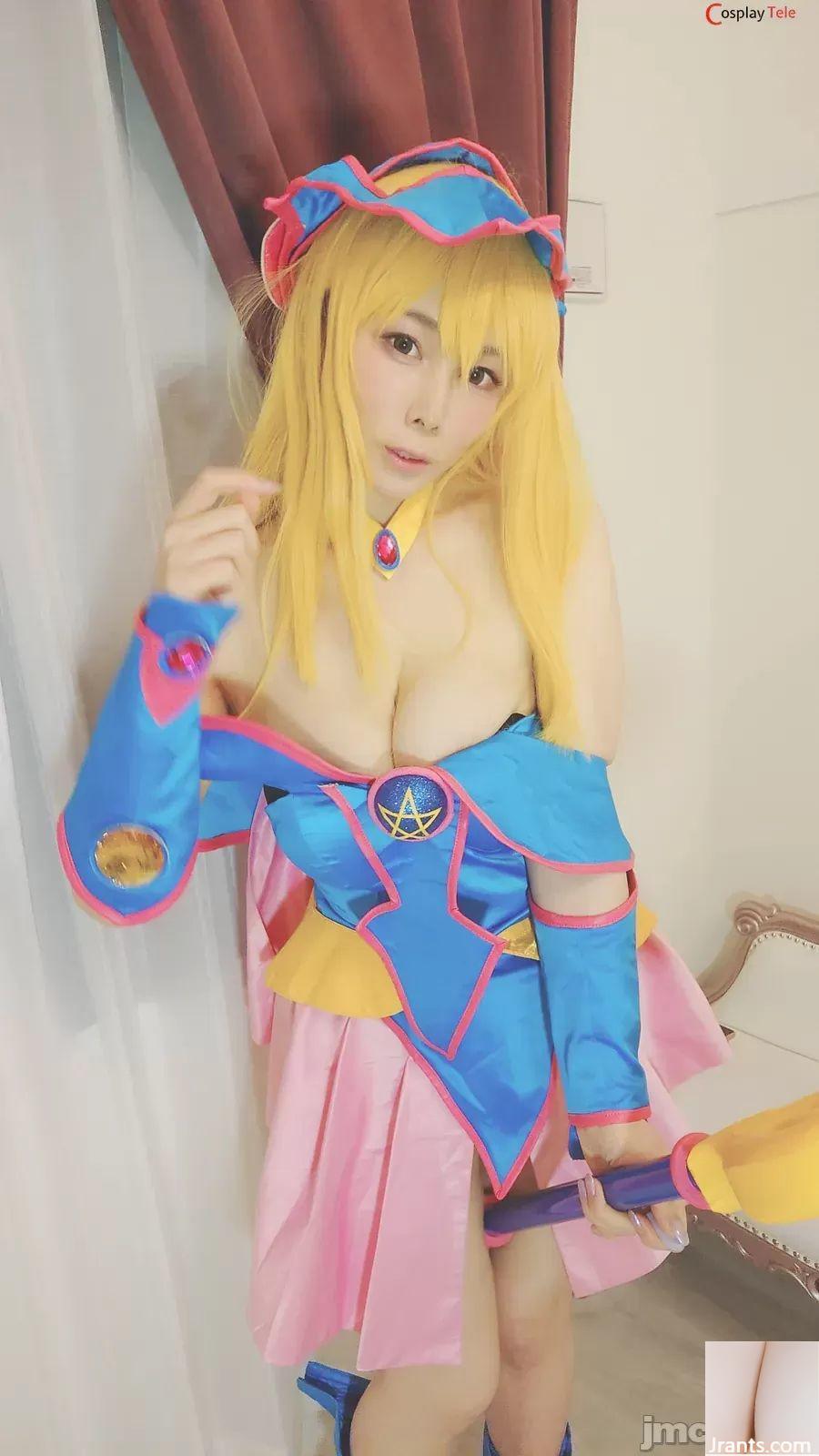 Okada Yui Cosplay Dark Magician Girl-Yu-Gi-Oh (153p) - Ảnh 6