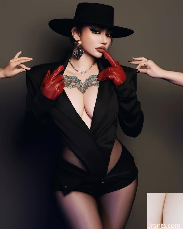 Cô gái hình xăm ngực lớn “Em Pepper Sister” thật đĩ và thật xấu xa (10p) - Ảnh 6