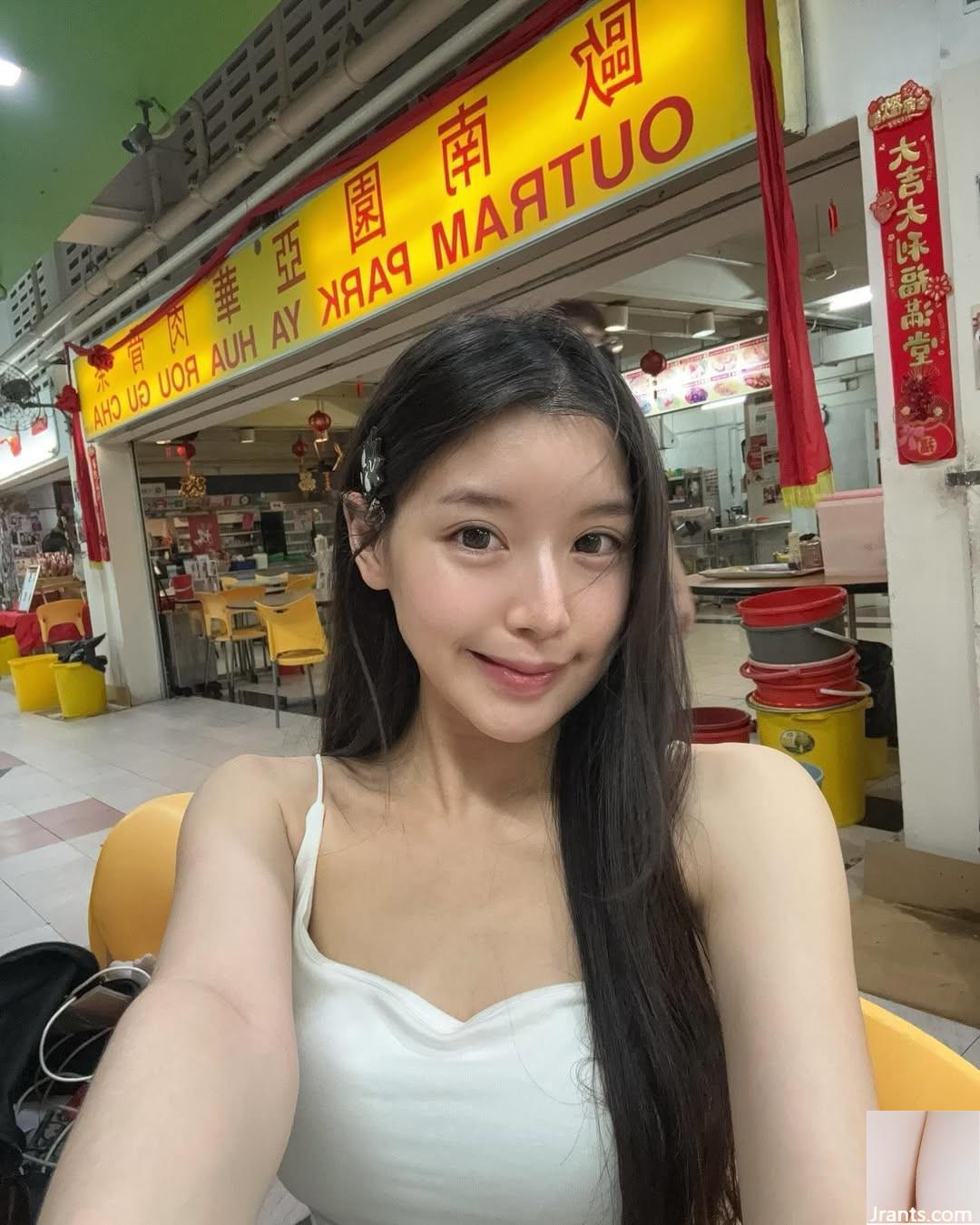 “Qin Rourou” có dáng chuẩn và rất quyến rũ, thấp thoáng và ẩn chứa đồ hay (10P) - Ảnh 10