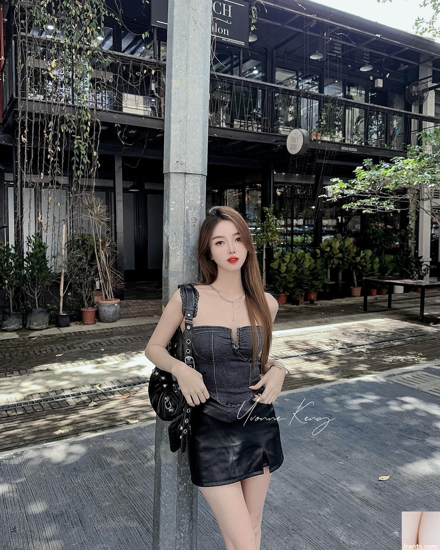 Một bộ trang phục cắt thấp “Yvonne_Keng” trắng như tuyết khiến cho sự cám dỗ của cư dân mạng rất thú vị (10p) - Ảnh 2
