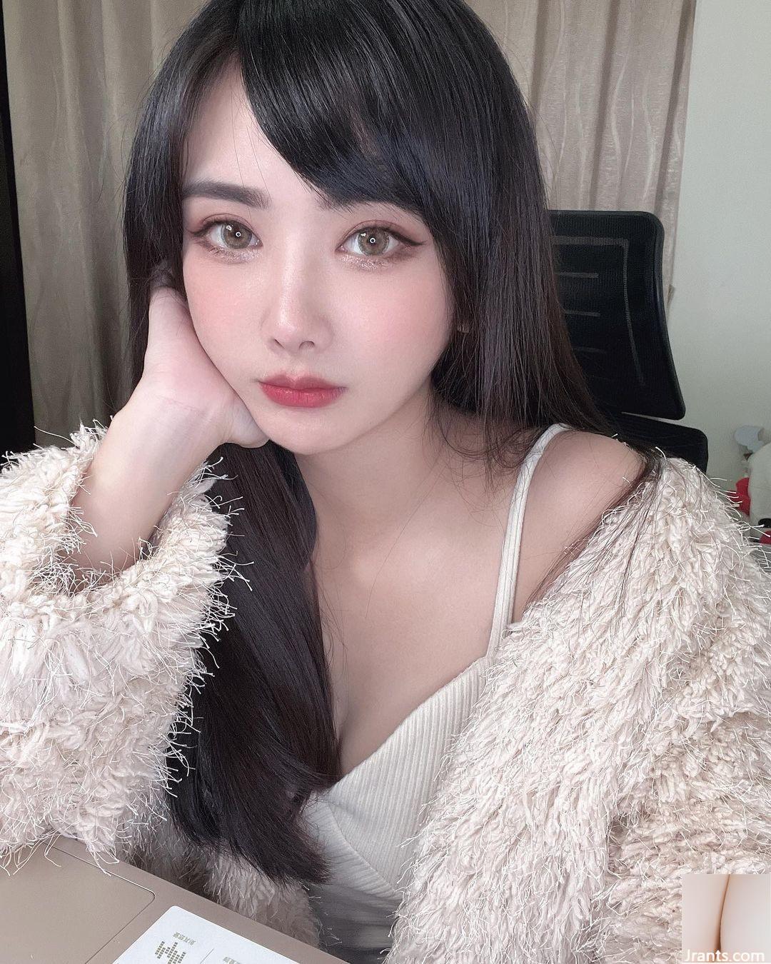 Cô gái xinh đẹp hàng đầu “Dandian” có làn da trắng và các đặc điểm khuôn mặt tinh tế đẹp như các đặc điểm trên khuôn mặt của cô ấy (10p) - Ảnh 3