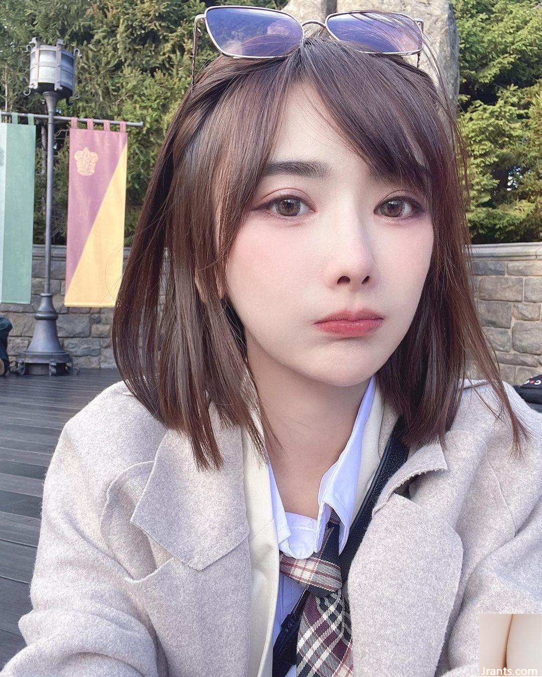 Cô gái xinh đẹp hàng đầu “Dandian” có làn da trắng và các đặc điểm khuôn mặt tinh tế đẹp như các đặc điểm trên khuôn mặt của cô ấy (10p) - Ảnh 8