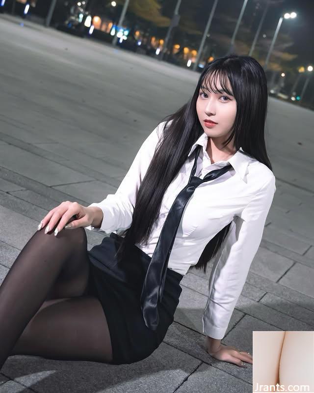 Đường cong nóng bỏng của vẻ đẹp tự nhiên “11 11” là không thể quên! Slim và mỏng và vật chất “Chân đẹp không thể bị che giấu” (10p) - Ảnh 10