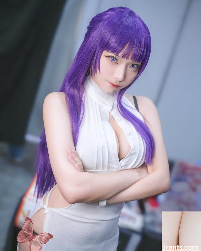 “Juyi” có đôi chân trắng và dịu dàng khiến đôi chân điên rồ! “Đường cong sexy” + dòng nghề nghiệp mạnh mẽ “rất mạnh mẽ (10p) - Ảnh 6