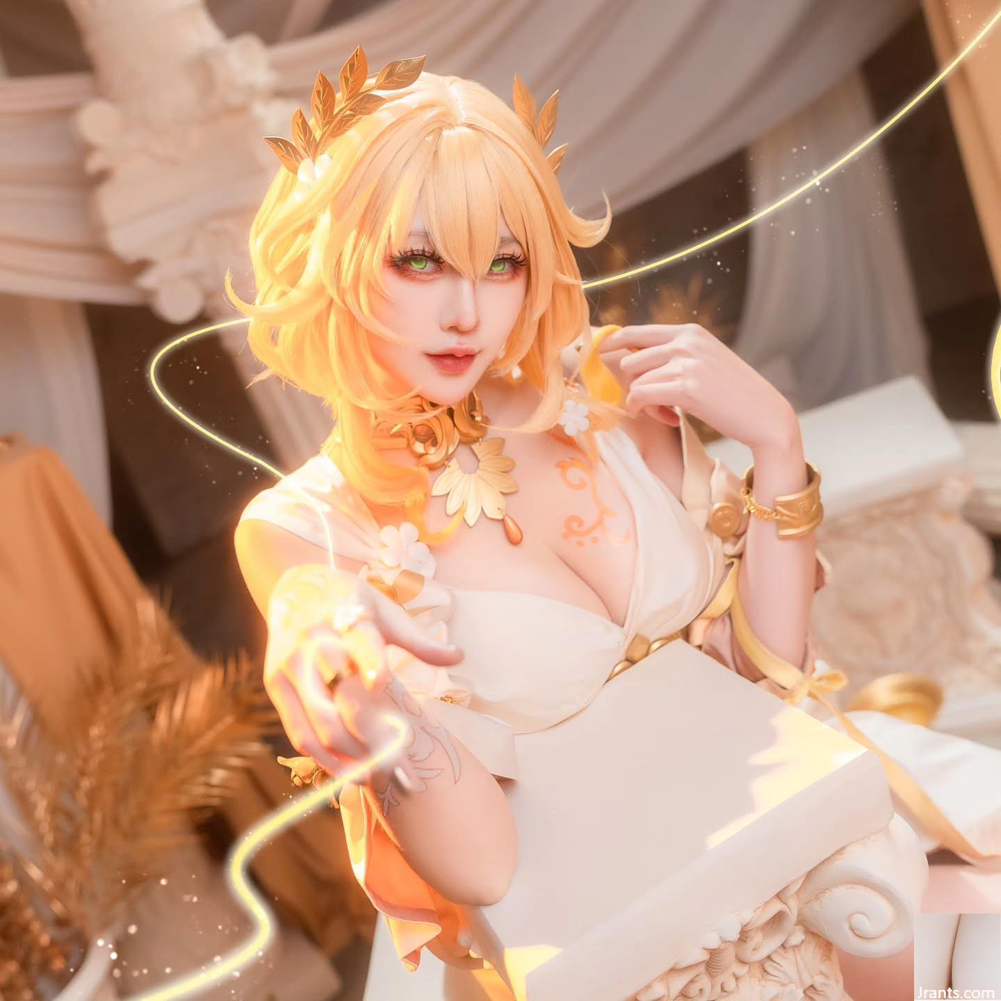 Nữ thần Coser “Xuanzi” thật quyến rũ và ngọt ngào và ngọt ngào, và cô ấy cho thấy “Big Boobs” siêu gợi cảm của mình (10p) - Ảnh 5