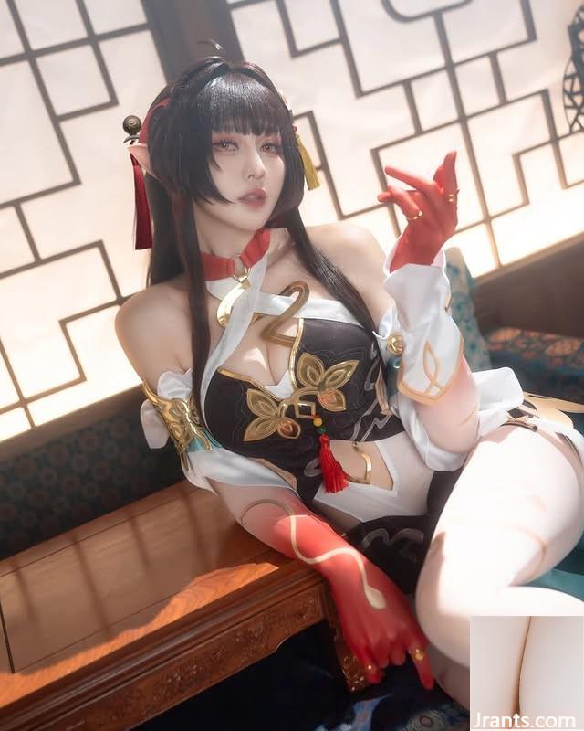 Nữ thần Coser “Xuanzi” thật quyến rũ và ngọt ngào và ngọt ngào, và cô ấy cho thấy “Big Boobs” siêu gợi cảm của mình (10p) - Ảnh 7