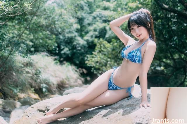 Cô gái xinh đẹp “Cai Caier Caicai” có thân hình nóng bỏng, trắng và dịu dàng và bộ ngực của cô ấy tràn ra (11p) - Ảnh 3