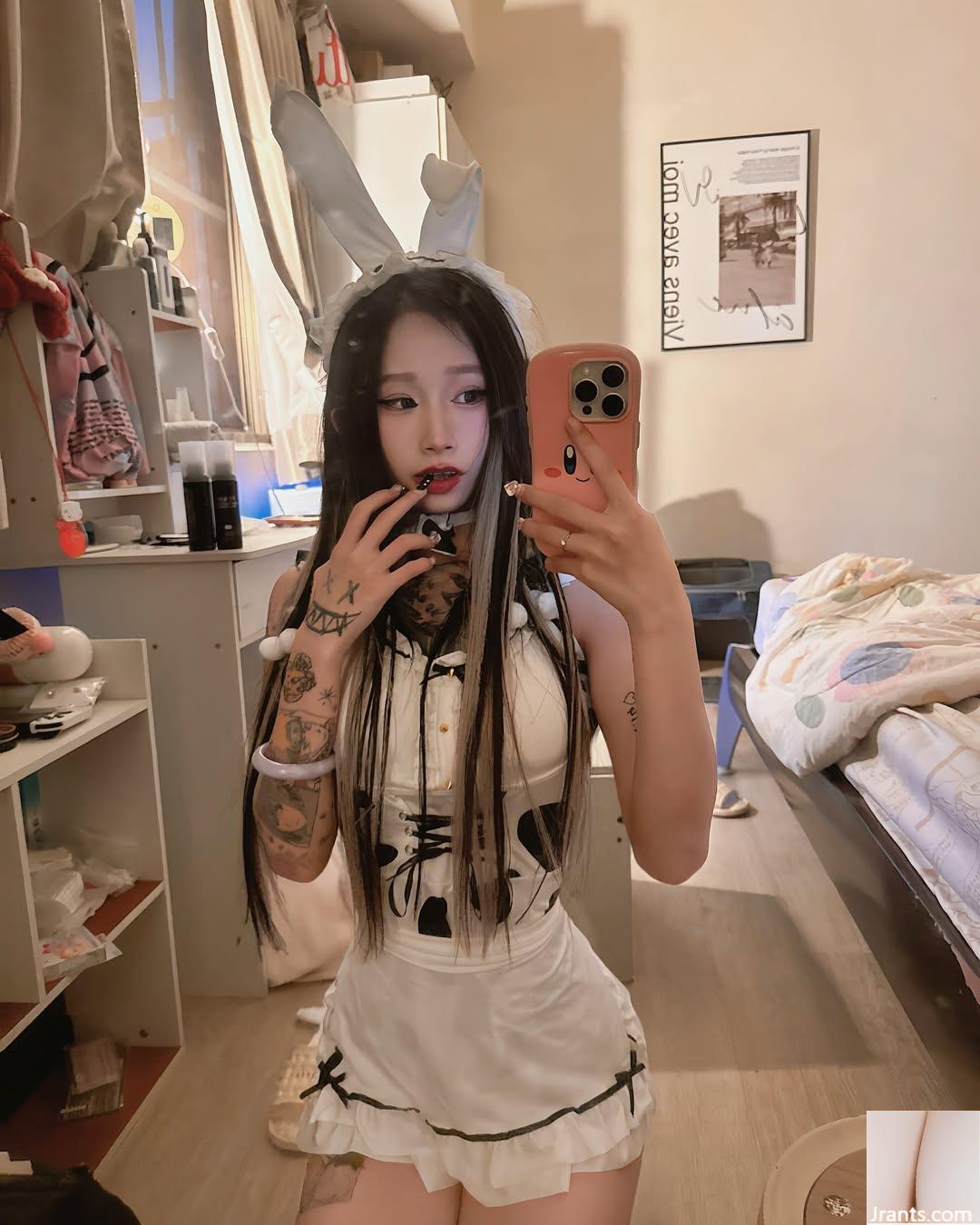 “Ali” Face Face With Snow-White Big ngực Netizens gọi là Cảnh báo Tình yêu (10p)