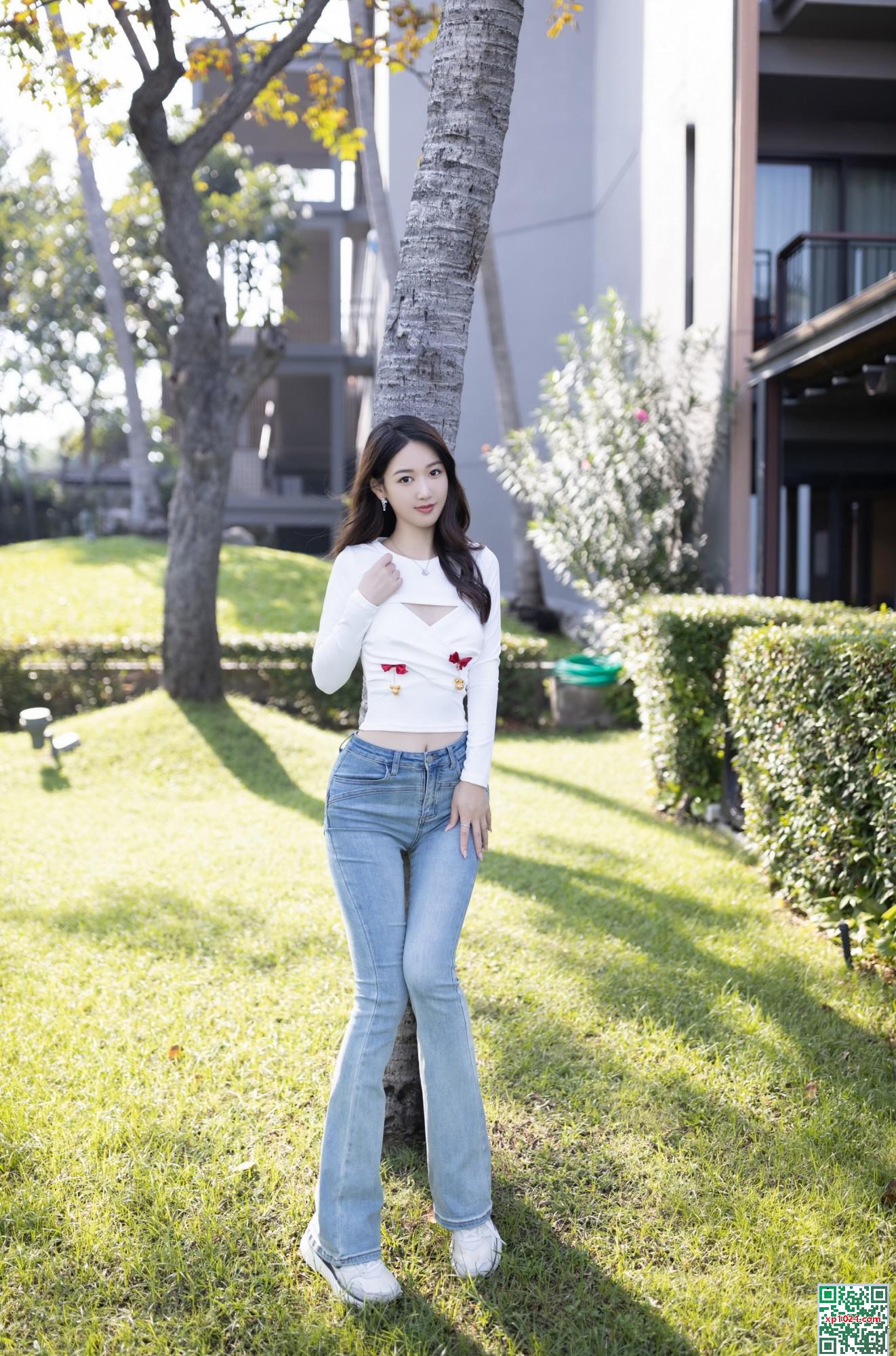 Ảnh quần jean ngoài trời Tang Anqi (81p) - Ảnh 10