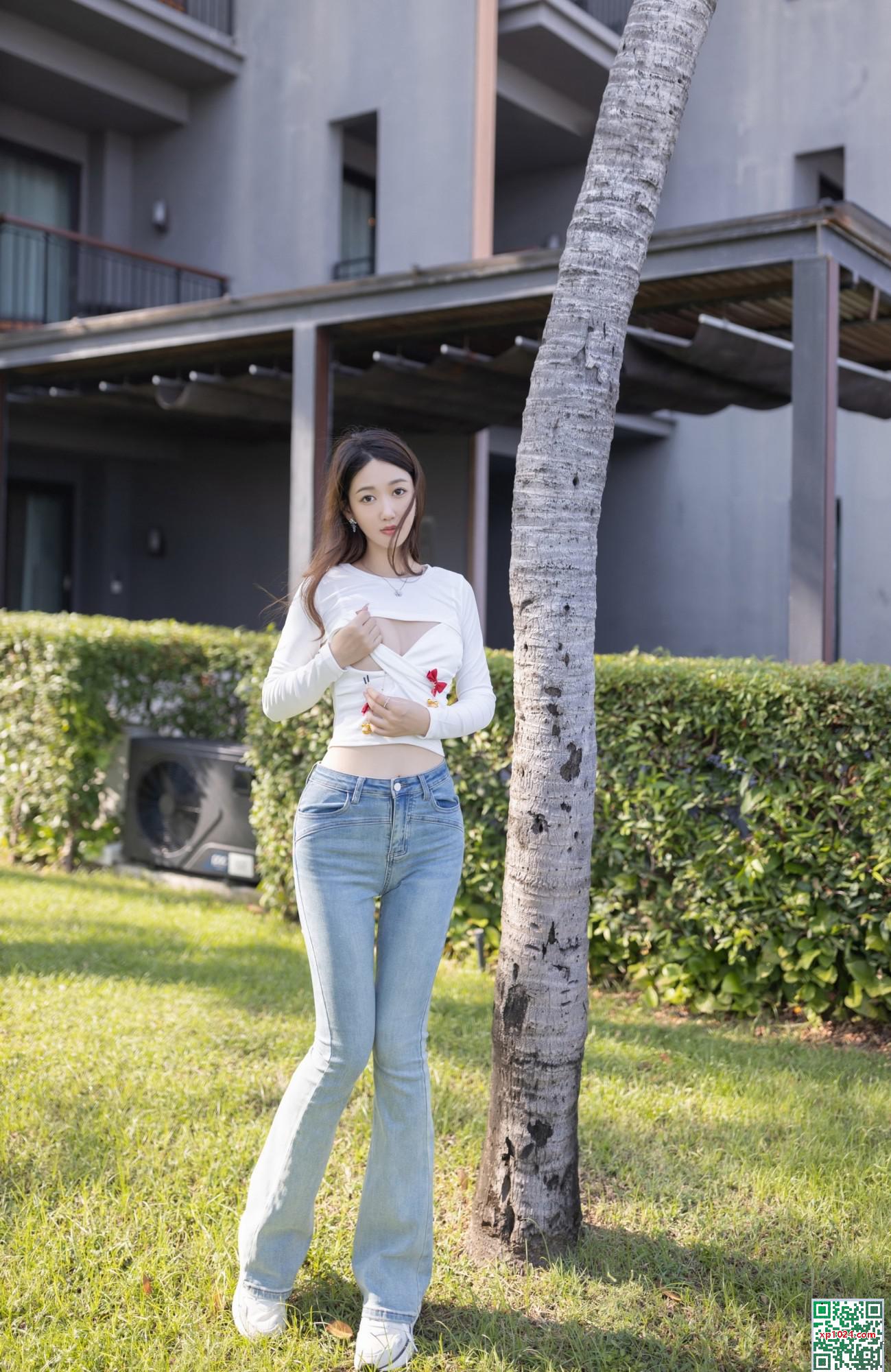 Ảnh quần jean ngoài trời Tang Anqi (81p) - Ảnh 15