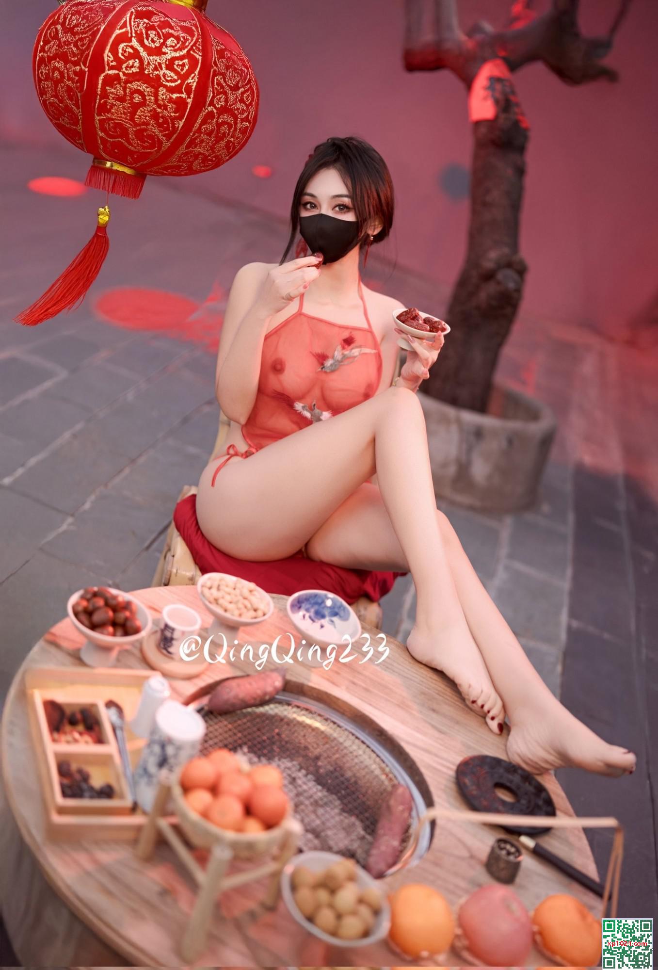 (Vẻ đẹp Twitter)@QingQing233 (53p) - Ảnh 3