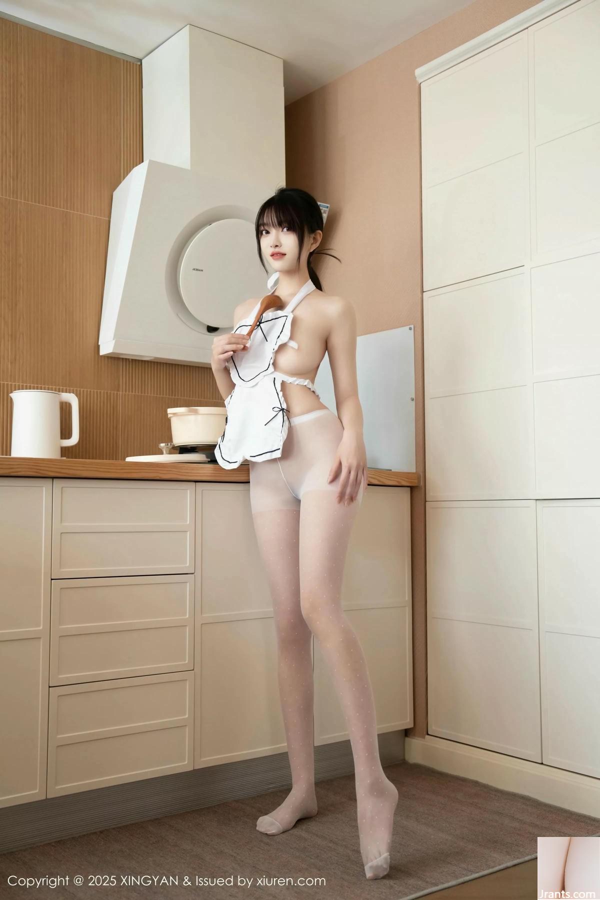 (XingYan Xingyan Club) 2025.04.30 Vol.342 Bailu lulu Tạp dề trắng Ảnh phiên bản đầy đủ (69P) - Ảnh 14