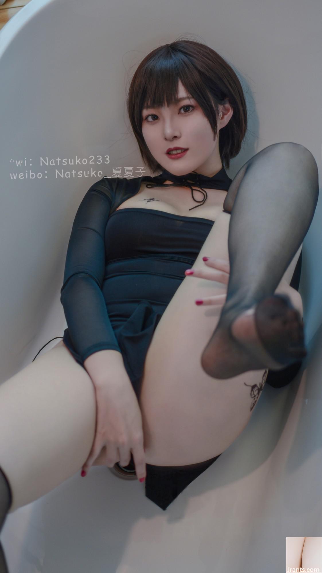 Natsko Xia Xiazi – Sườn xám hở ngực (18P) - Ảnh 17