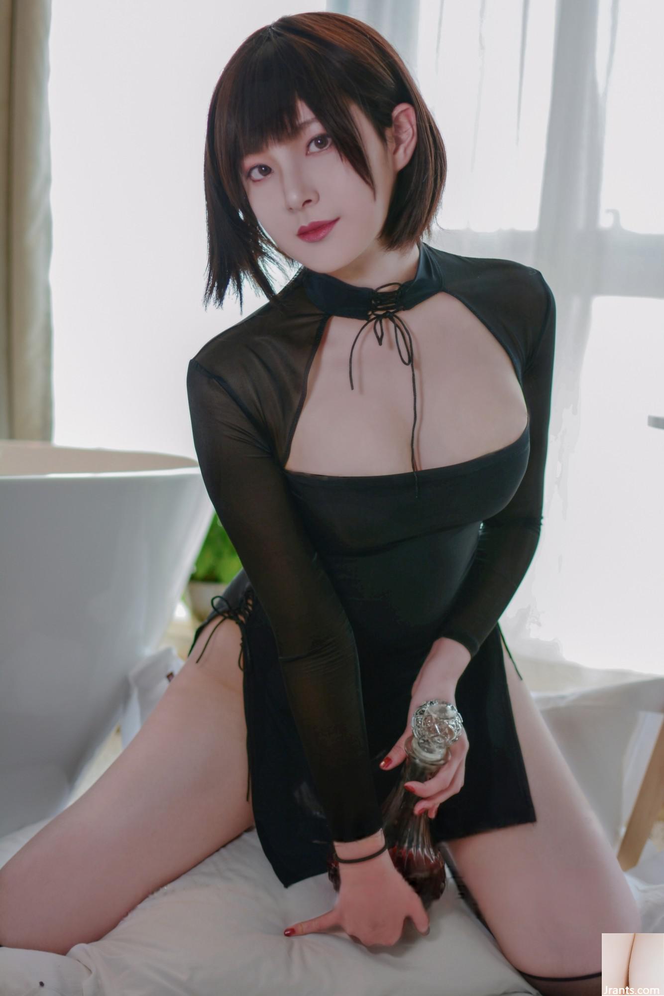 Natsko Xia Xiazi – Sườn xám hở ngực (18P) - Ảnh 3