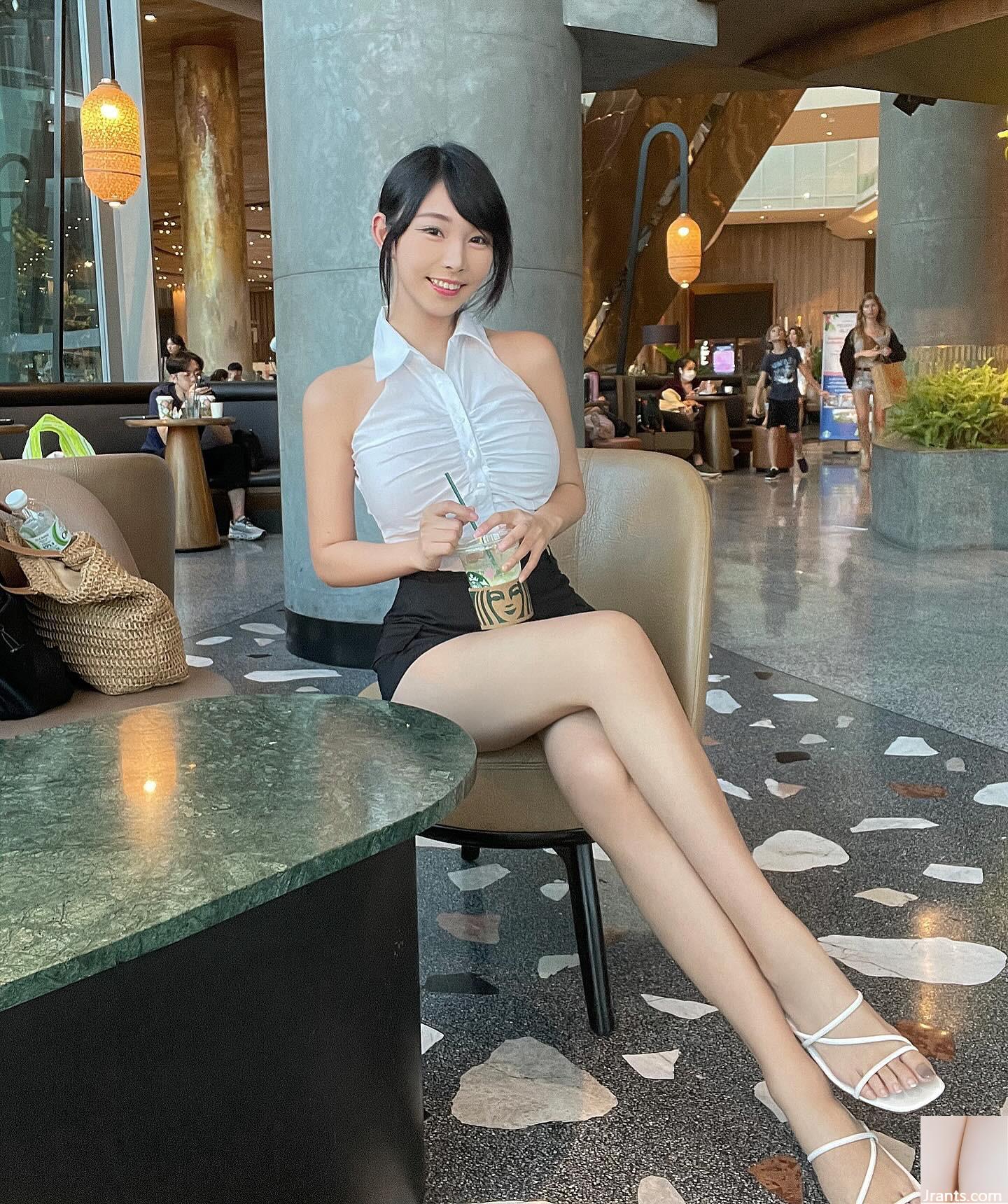 The Flesh “Zoe_so (Su Xiaoxiao)” Trang phục cắt thấp làm cho cư dân mạng nóng (28p) - Ảnh 12