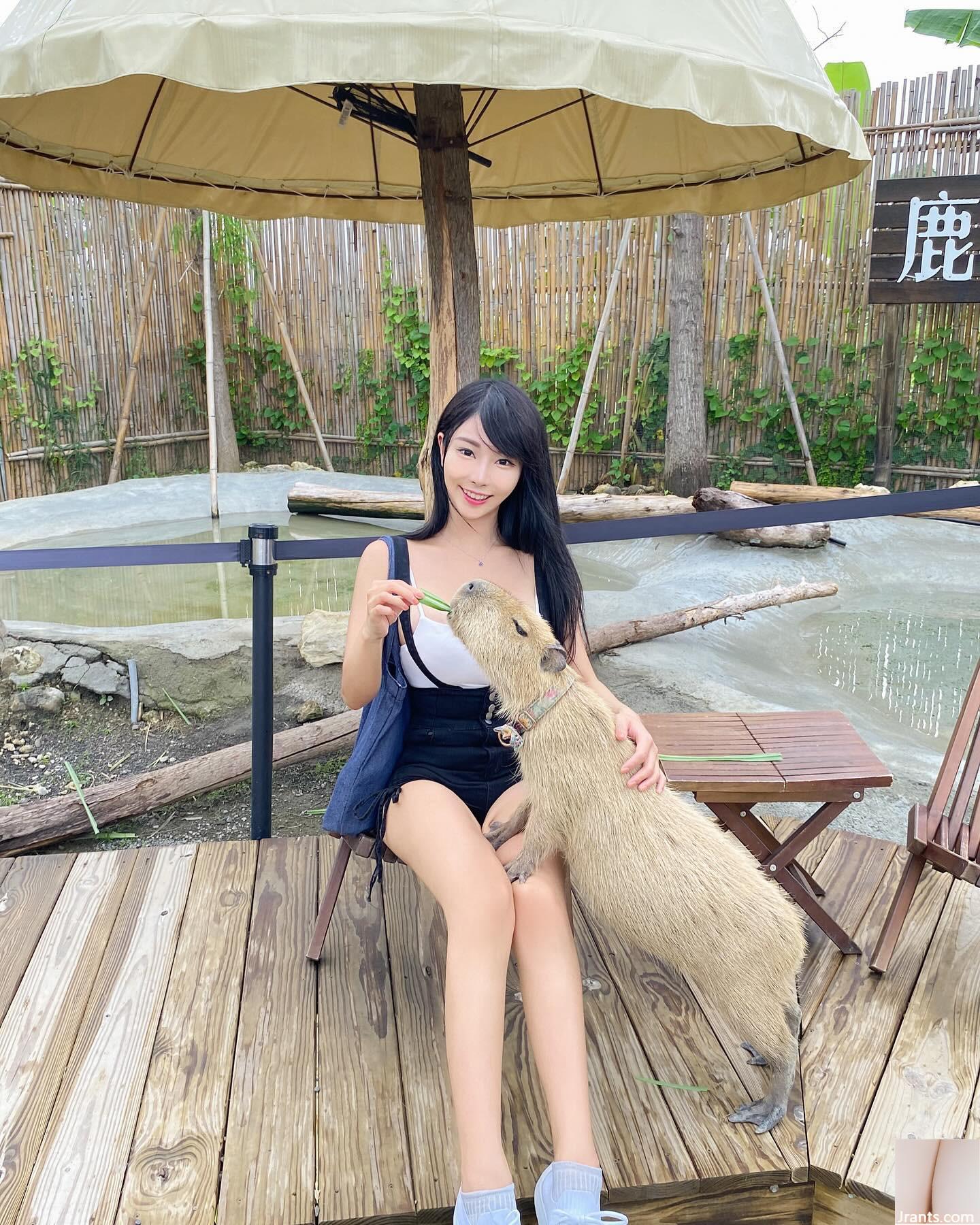 The Flesh “Zoe_so (Su Xiaoxiao)” Trang phục cắt thấp làm cho cư dân mạng nóng (28p) - Ảnh 19