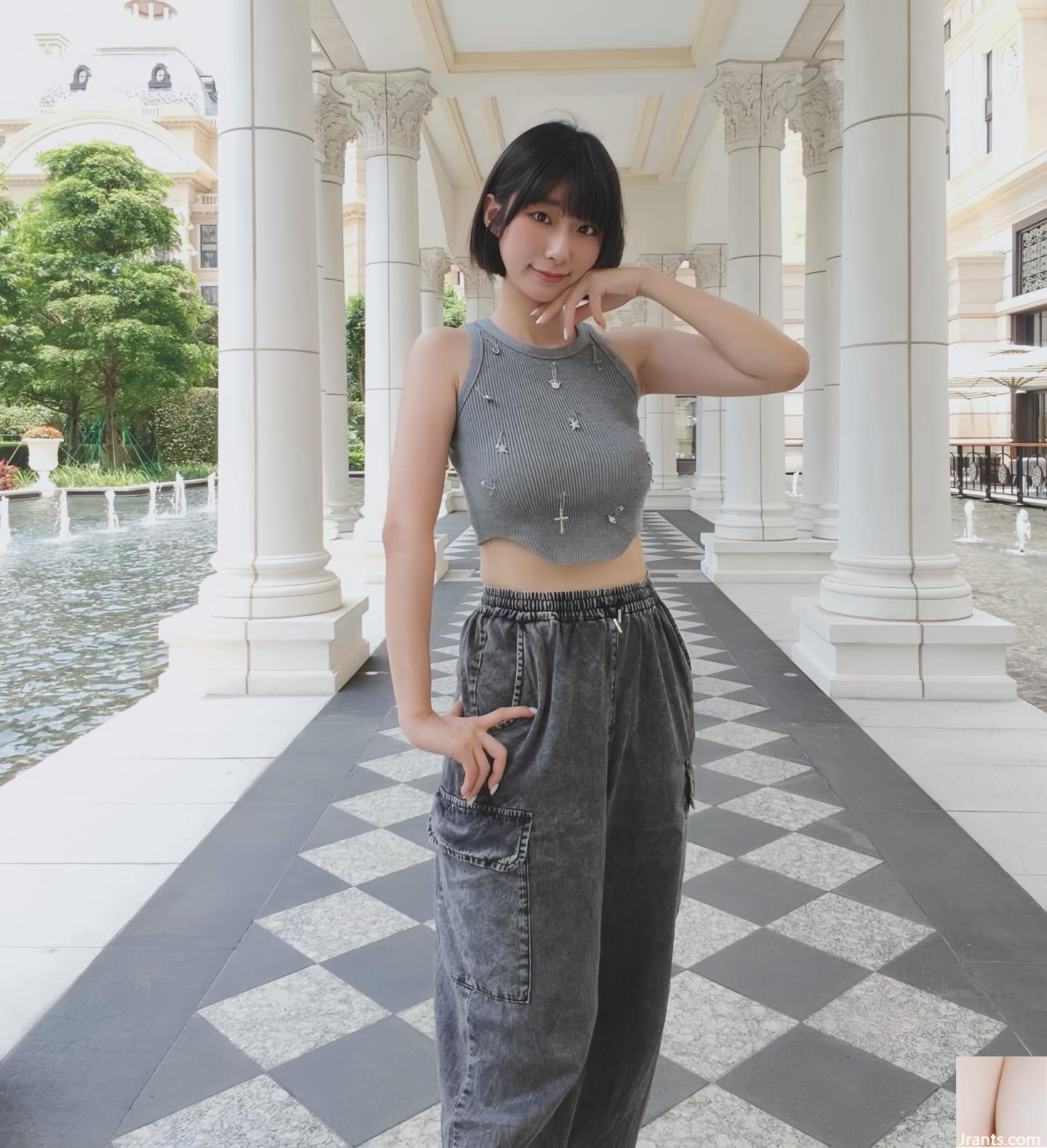 Cô gái xinh đẹp với đôi mắt điện “gạo cake_mibin” có bầu không khí ngọt ngào và đáng yêu (23p) - Ảnh 7