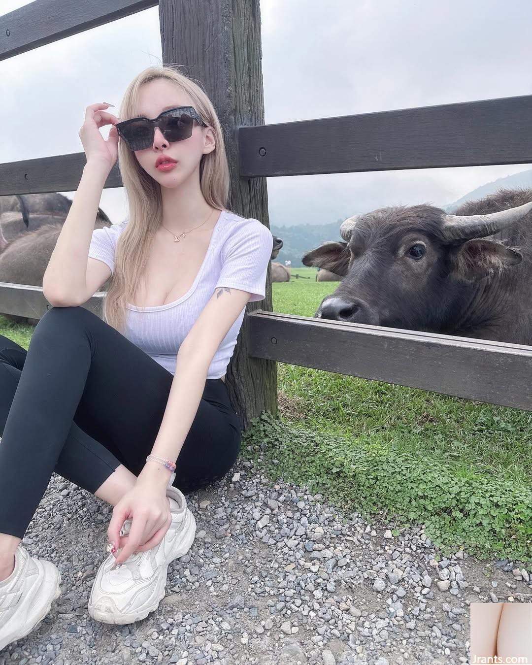 Ngoại hình ngọt ngào “Lan Xin Yu” Full Chest dưới khuôn mặt ngọt ngào (25p) - Ảnh 14