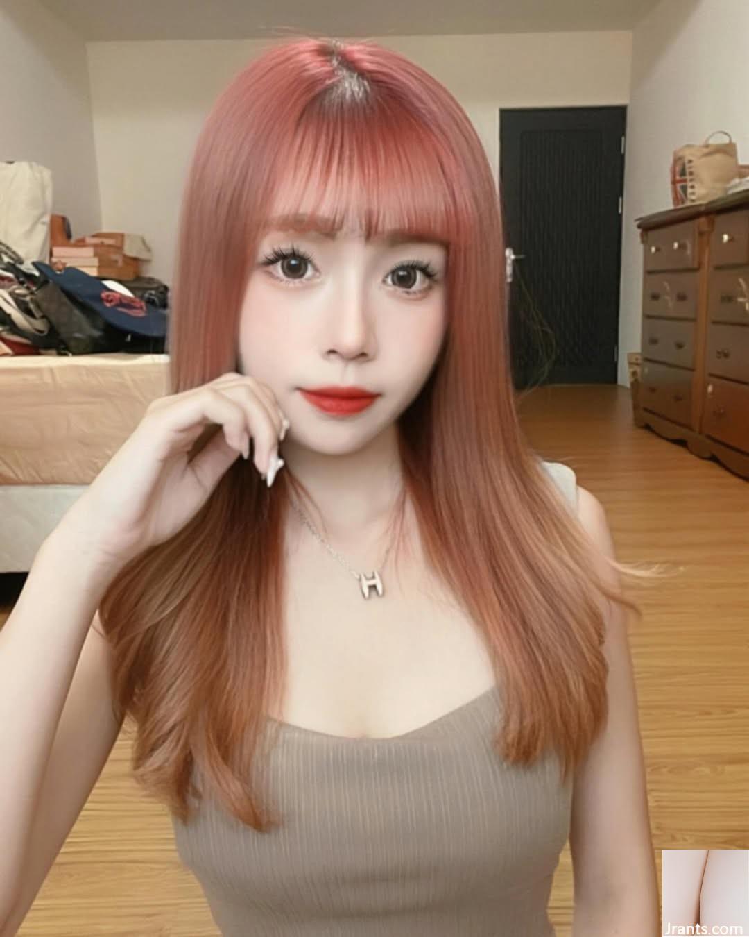 Bộ ngực tròn và xinh đẹp “Huahua” có ngoại hình ngọt ngào và siêu quyến rũ khi mỉm cười (21p) - Ảnh 7