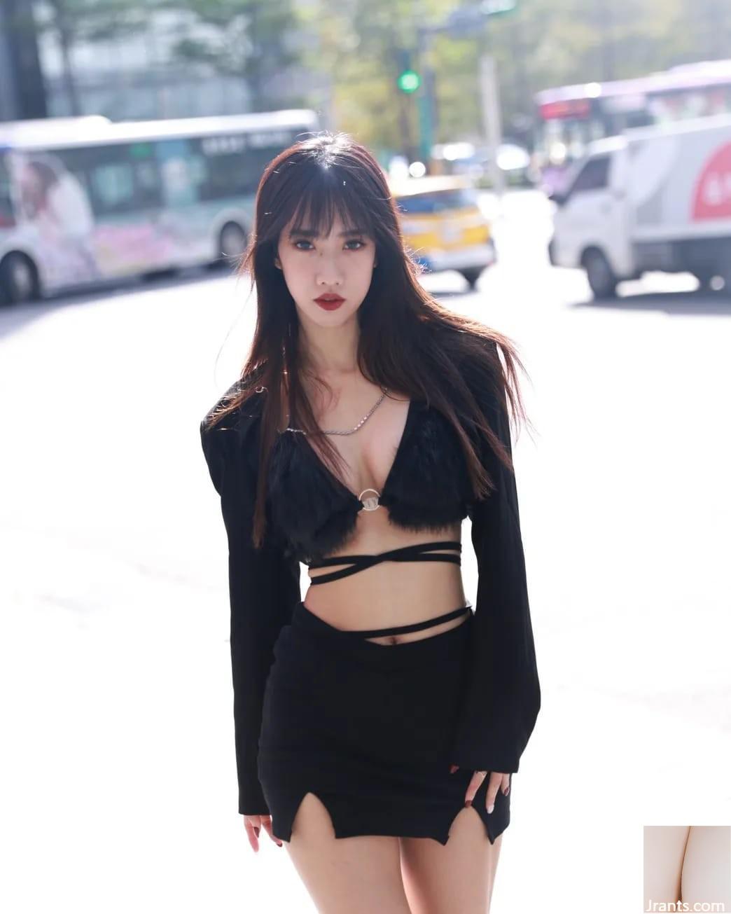 Một cô gái nóng bỏng Đài Loan nóng bỏng với đôi chân dài, nhảy tốt (10p)