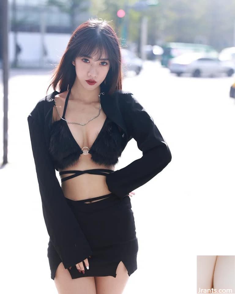 Một cô gái nóng bỏng Đài Loan nóng bỏng với đôi chân dài, nhảy tốt (10p) - Ảnh 2