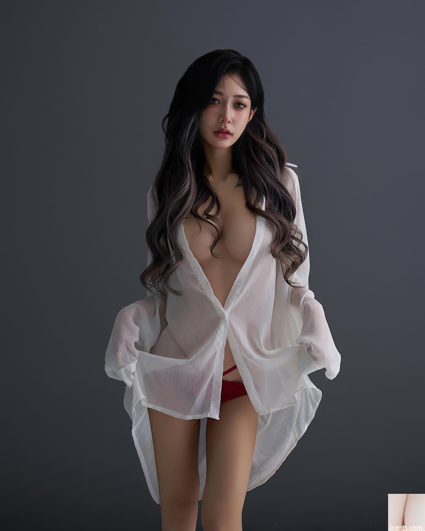 Bộ ngực bị cắt thấp “Zi Qing” rất gợi cảm và rực rỡ (20p) - Ảnh 14