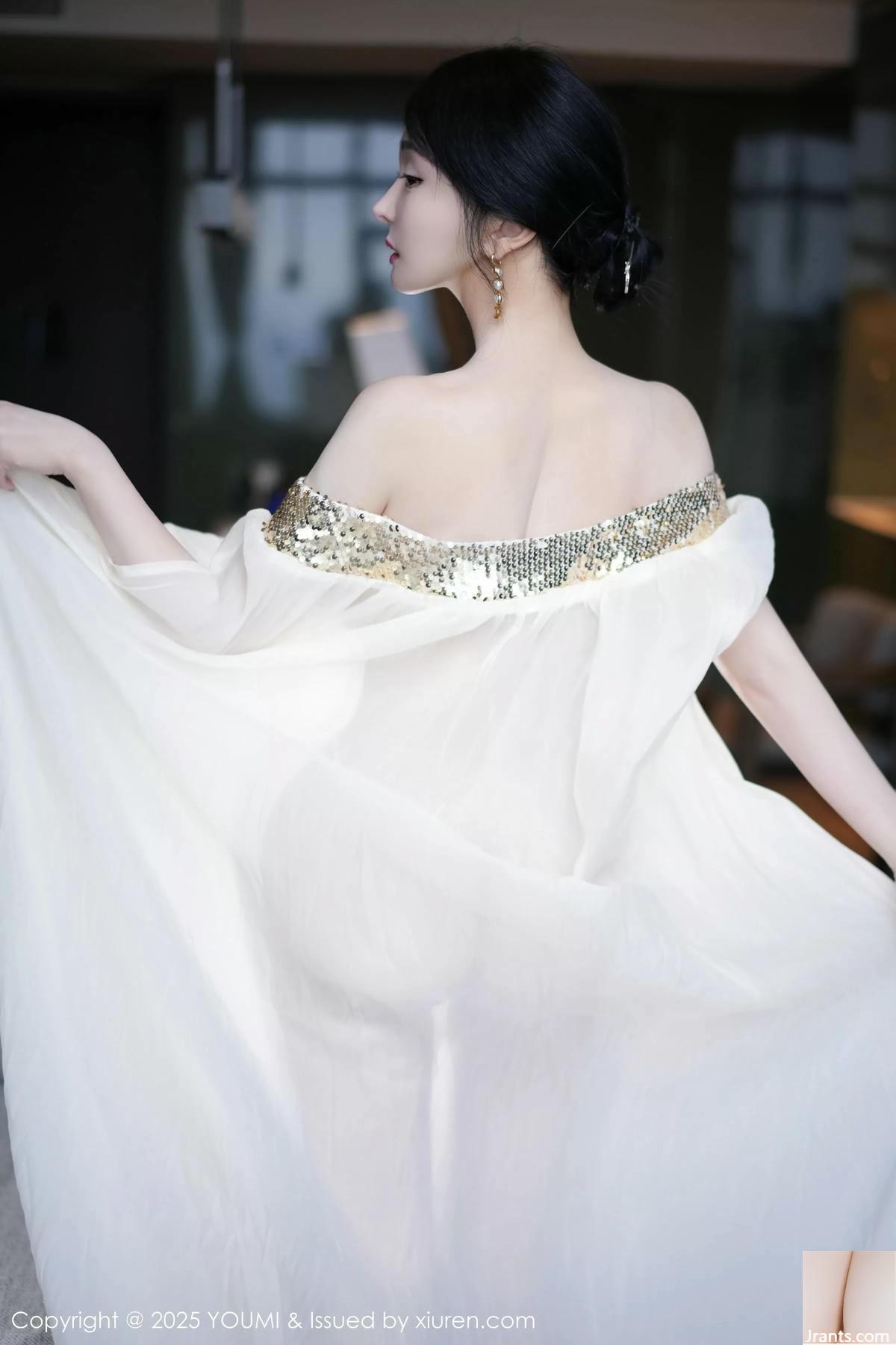 (YouMi) 2025.04.25 Vol.1132 Mặt dây chuyền vàng Yuner (62P) - Ảnh 11