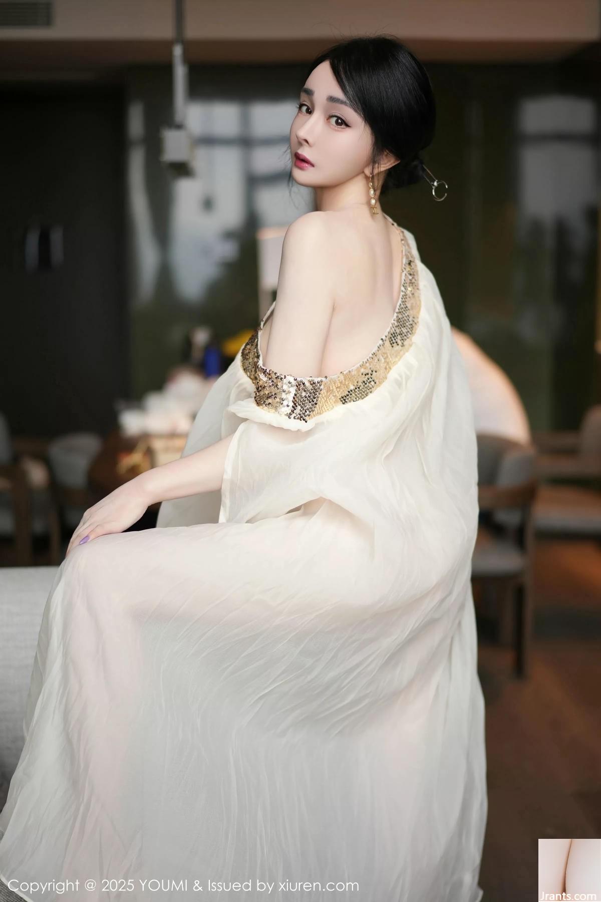 (YouMi) 2025.04.25 Vol.1132 Mặt dây chuyền vàng Yuner (62P) - Ảnh 15