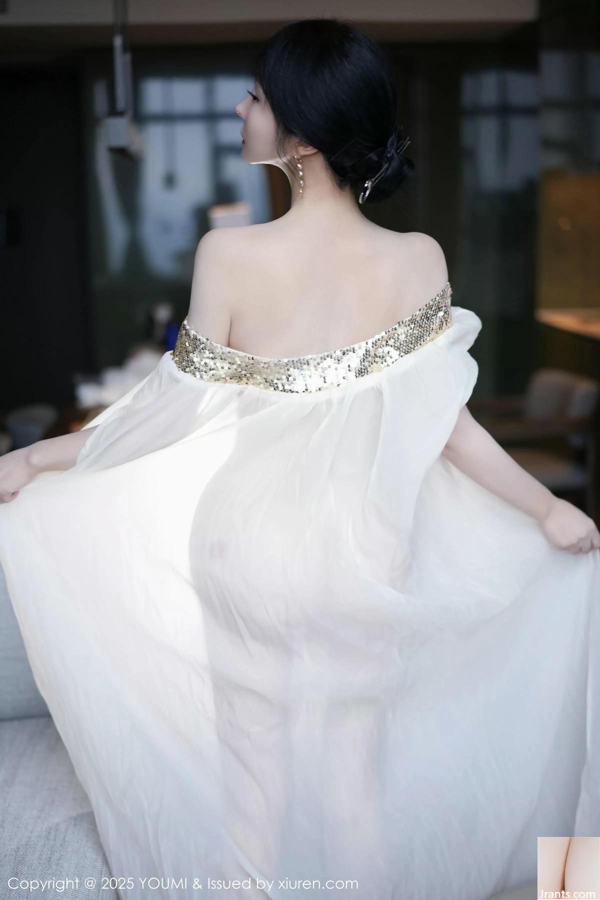 (YouMi) 2025.04.25 Vol.1132 Mặt dây chuyền vàng Yuner (62P) - Ảnh 17