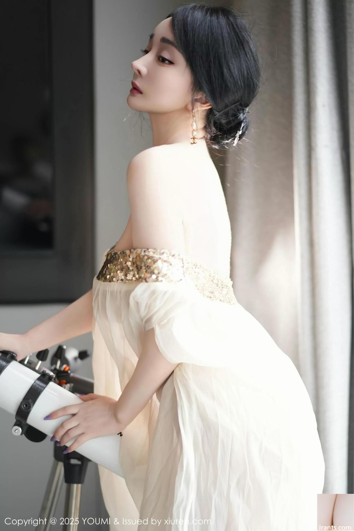 (YouMi) 2025.04.25 Vol.1132 Mặt dây chuyền vàng Yuner (62P) - Ảnh 18