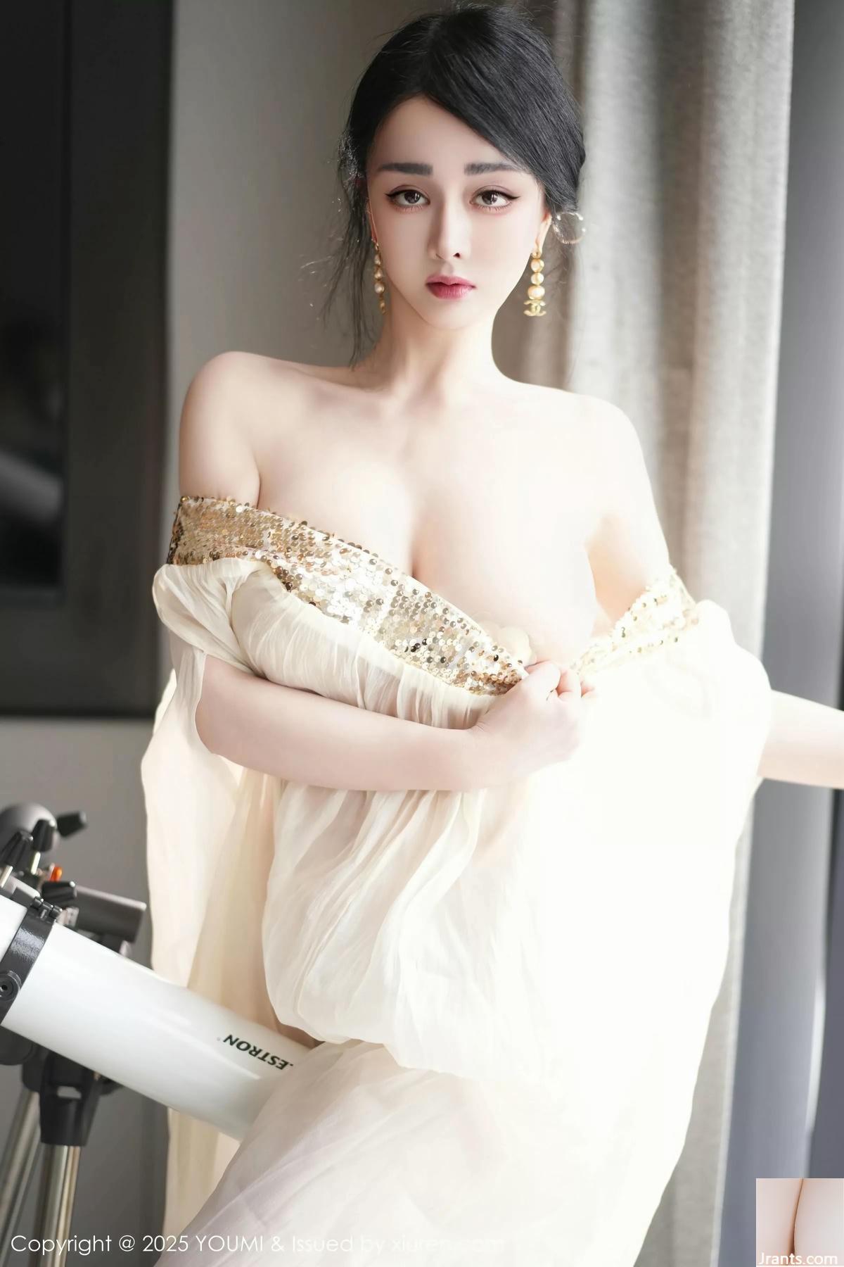 (YouMi) 2025.04.25 Vol.1132 Mặt dây chuyền vàng Yuner (62P) - Ảnh 8