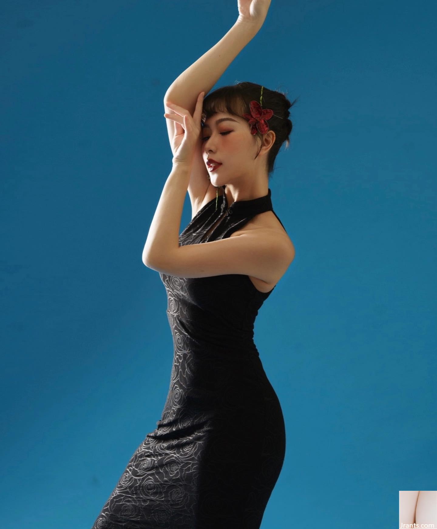 Đường cong mỏng “Giáo viên Fangcen” Trang phục cắt thấp làm cho cư dân mạng làm ấm trái tim của bạn (15p) - Ảnh 13