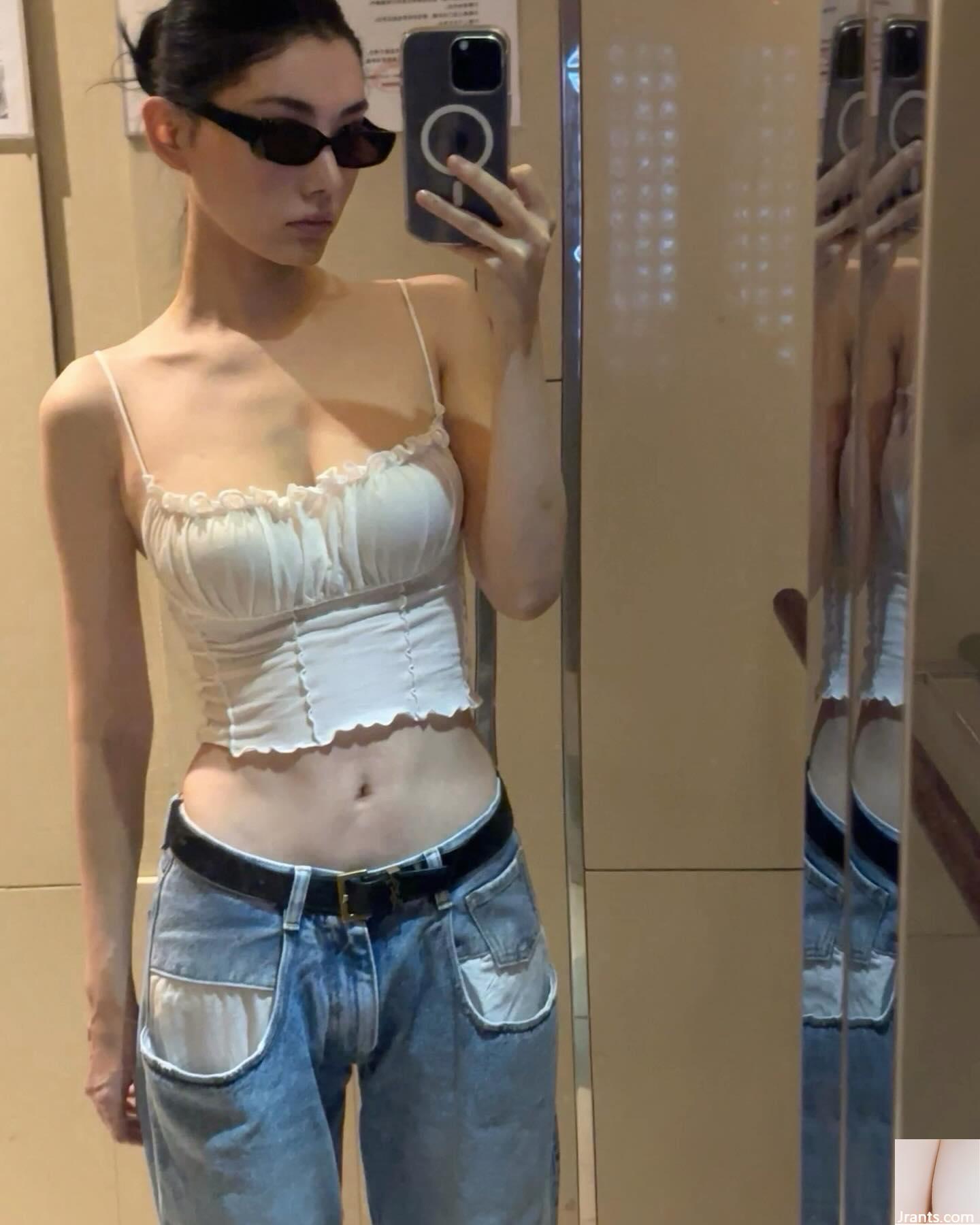 Siêu cám dỗ của “Tinkymew” Super Half Half-Ball Bursting Đồ lót! - Ảnh 17