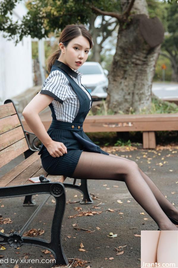 Nữ thần gợi cảm Huang Qingran có rất nhiều lụa đen và phát sóng đủ (88p) - Ảnh 42