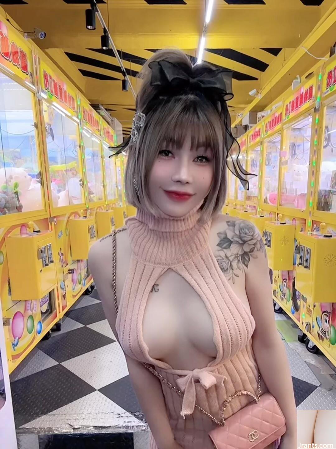 Nụ cười ngọt ngào phá vỡ bàn “Zhang CC” Đường cong tỷ lệ tuyệt vời là siêu chật (19p) - Ảnh 10