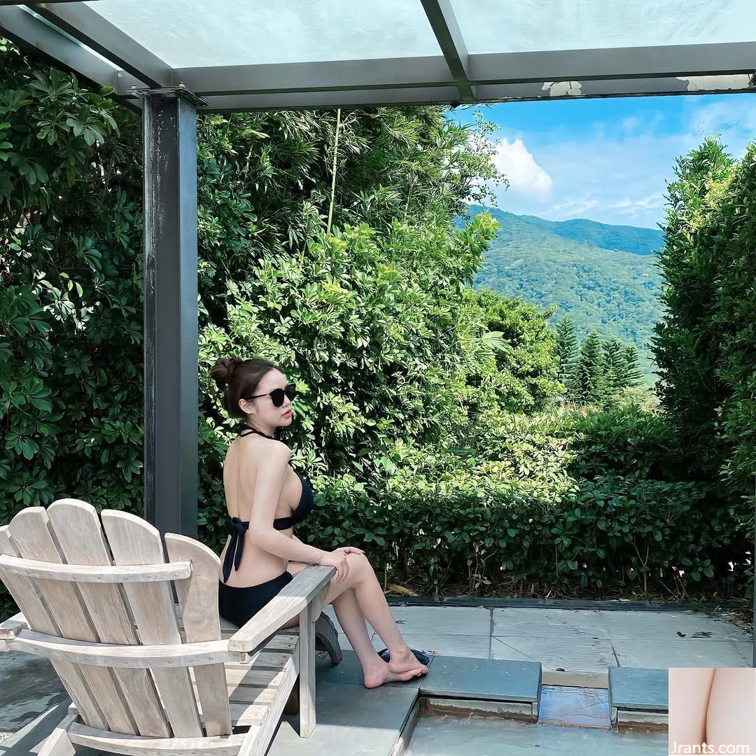 Đường cong cơ thể mảnh khảnh “Hua Hua” ngọt ngào và gợi cảm (37p) - Ảnh 35