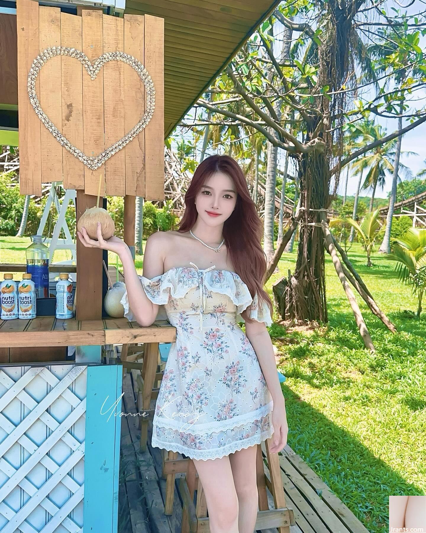 Snow White Deep Groove “Yvonne_Keng” Trang phục cắt thấp làm cho sự cám dỗ của cư dân mạng rất thú vị (13P) - Ảnh 3