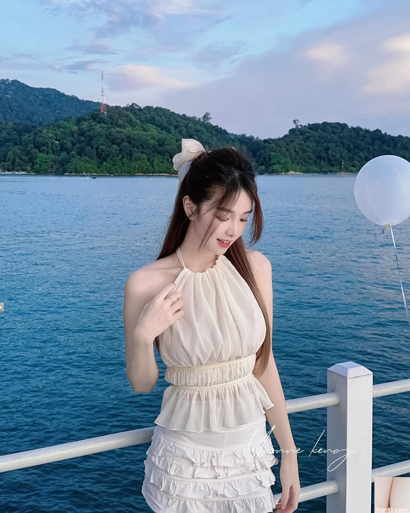 Snow White Deep Groove “Yvonne_Keng” Trang phục cắt thấp làm cho sự cám dỗ của cư dân mạng rất thú vị (13P) - Ảnh 9