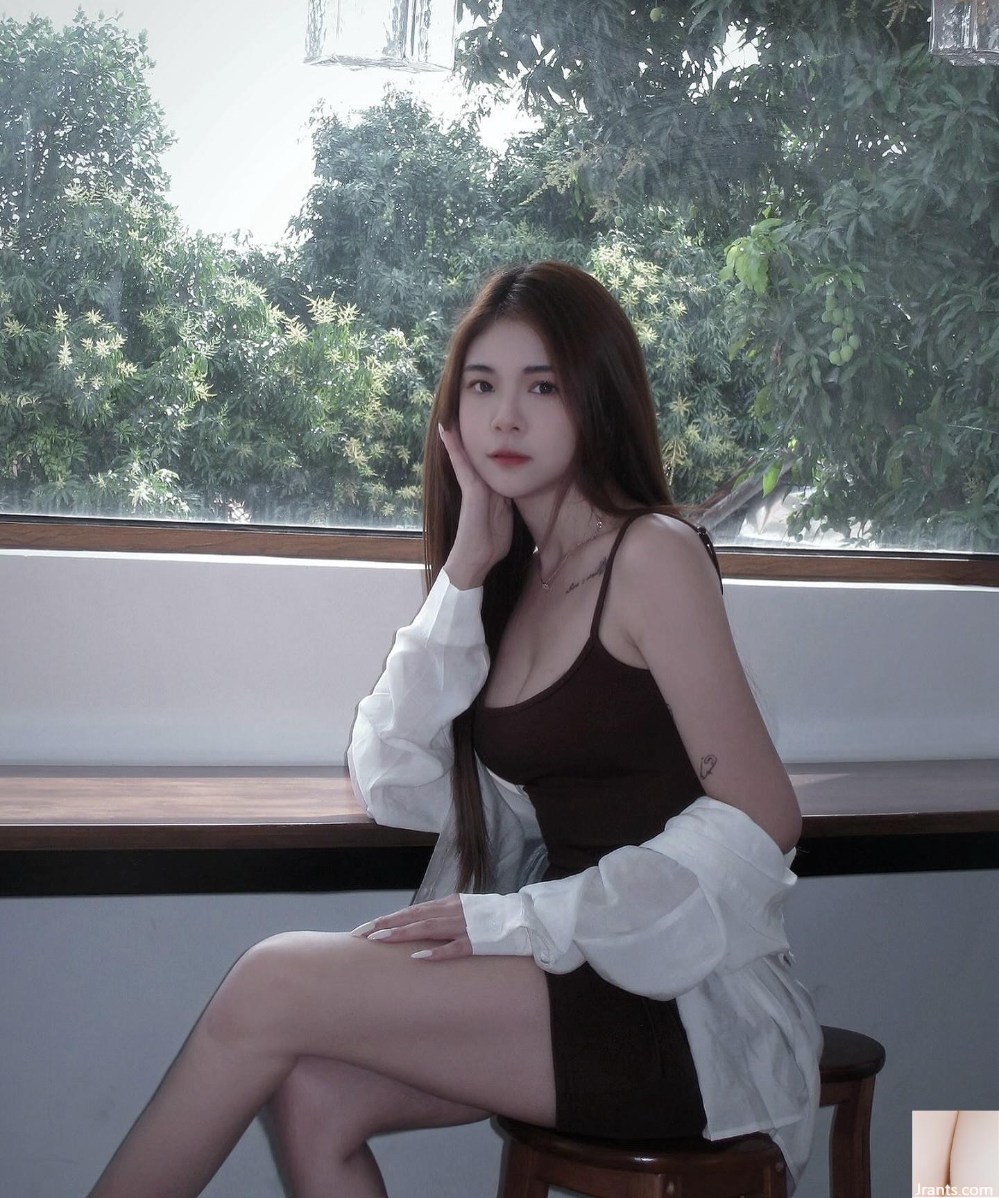 Đường cong nóng bỏng “_” là gợi cảm và quyến rũ trong việc mặc quần áo! Vẻ đẹp lờ mờ (19P) - Ảnh 6