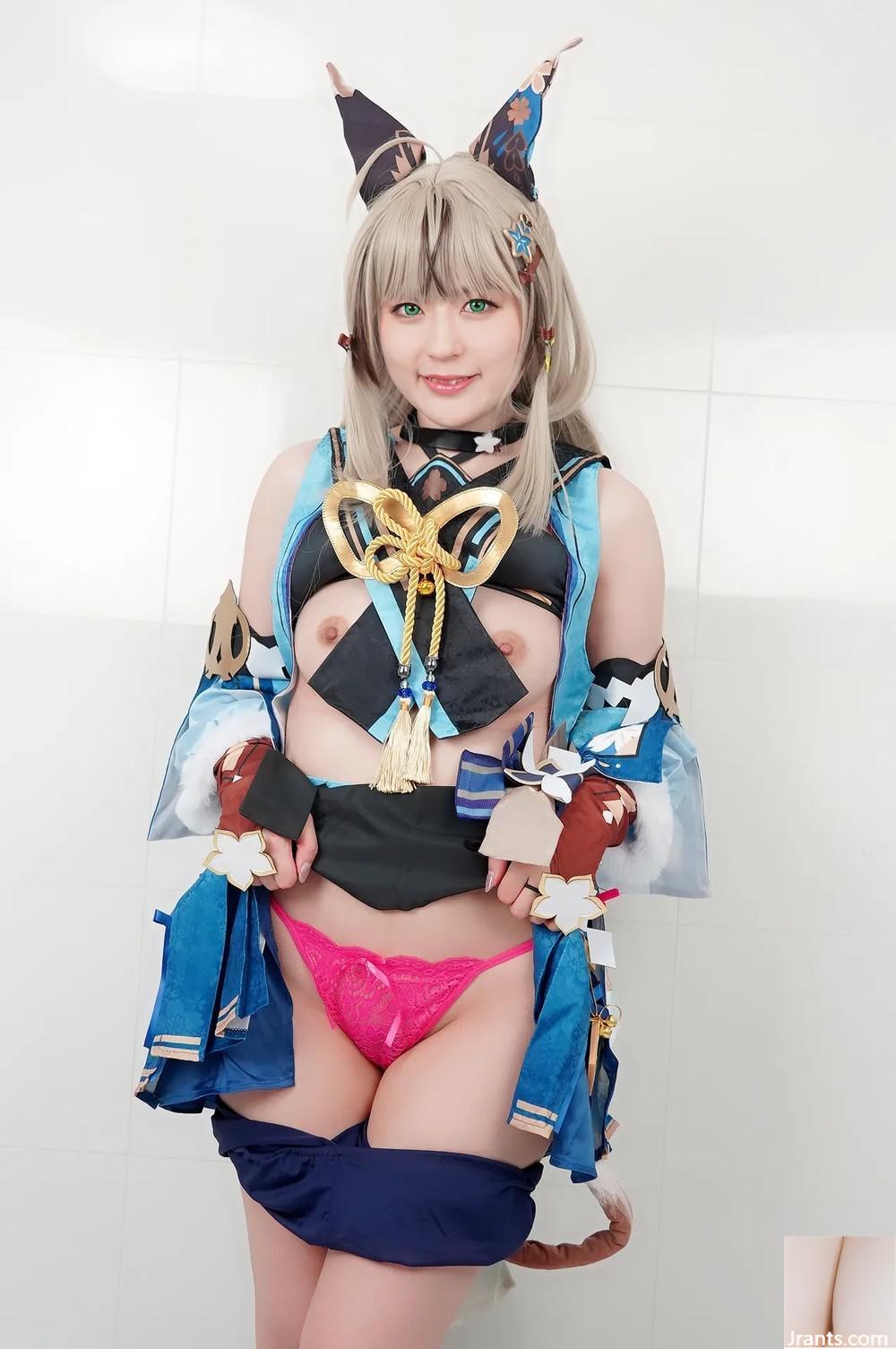 Một bộ ngực nữ sừng và một cảnh quay cá nhân nhếch nhác đã cạo âm hộ mama sex thô (harao kirasa) - Ảnh 26