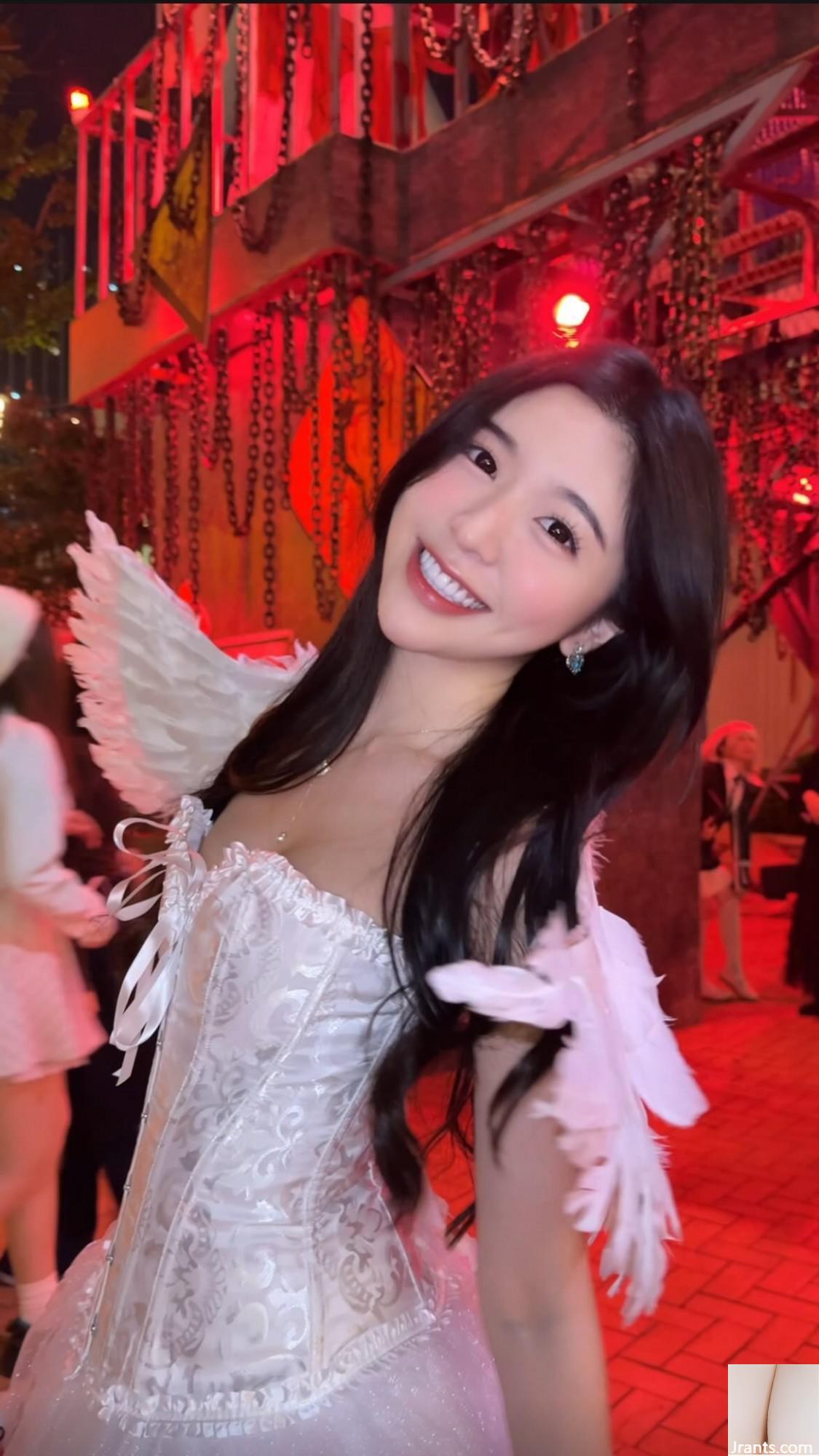 Đường cong của vú bên “Zhang Anqi” Hình của quỷ toát ra sự cám dỗ cuối cùng và rãnh sâu đột nhiên xuất hiện (38p) - Ảnh 10