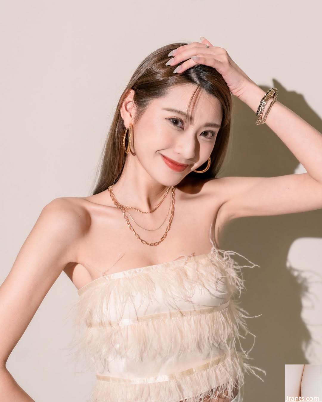 (Annber Cheng” Khí chất nữ hoàng lộ rõ ​​trong bộ bikini nóng bỏng (45P)