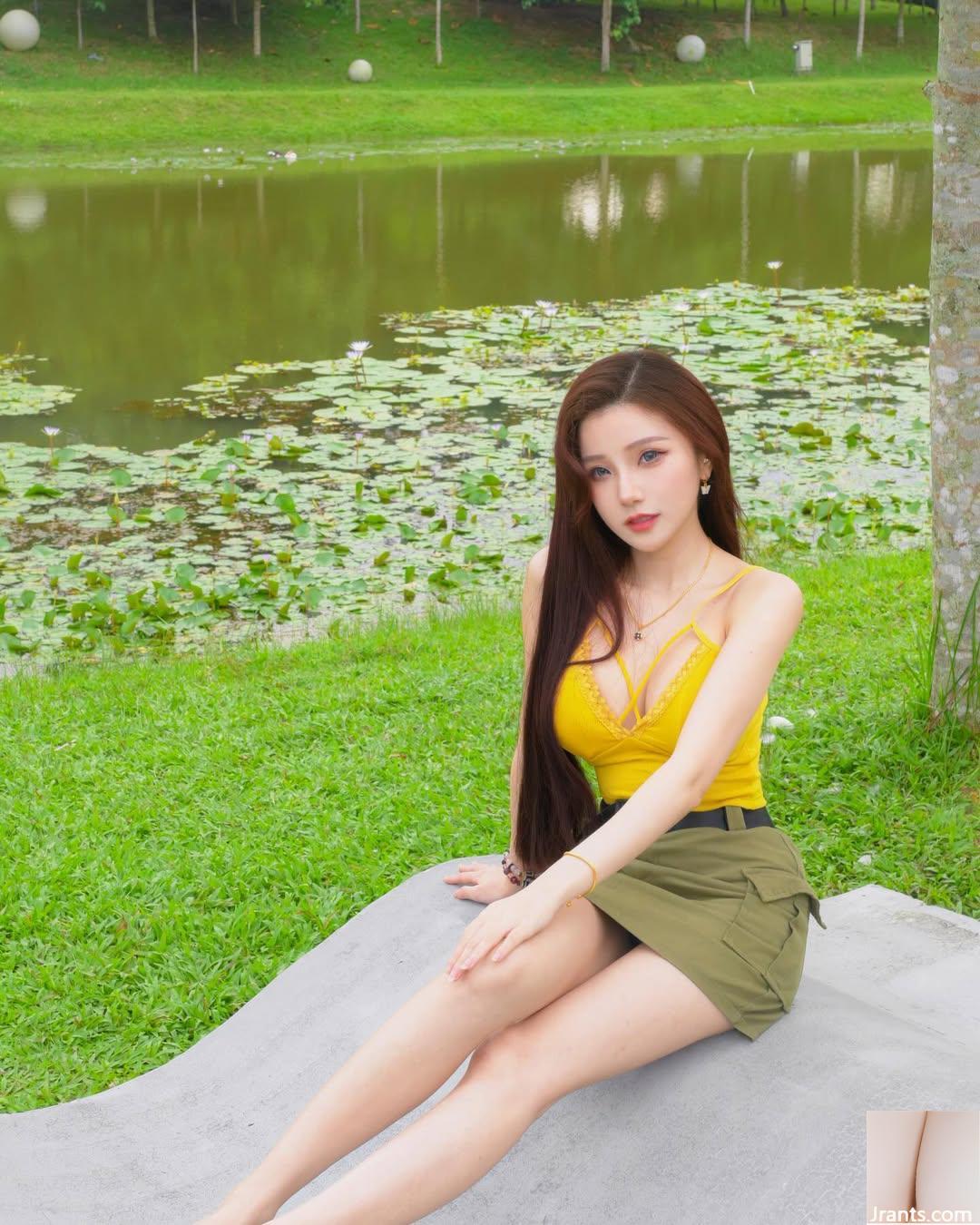 Vẻ ngoài cuốn hút “Sun Shanshan” có khuôn mặt tự nhiên, dễ thương hút mắt (36P) - Ảnh 34